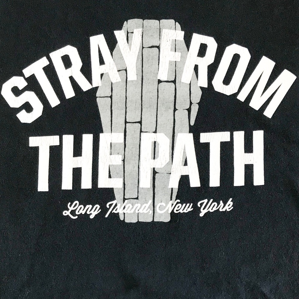 Stray From The Path Punk Rock Band T-Shirt sz L